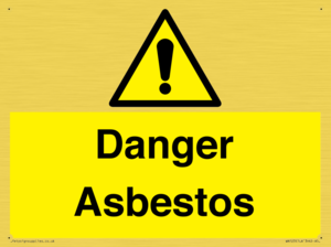 danger asbestos